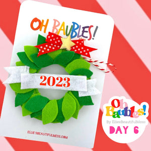 Day 6 • A Wreath History of Time