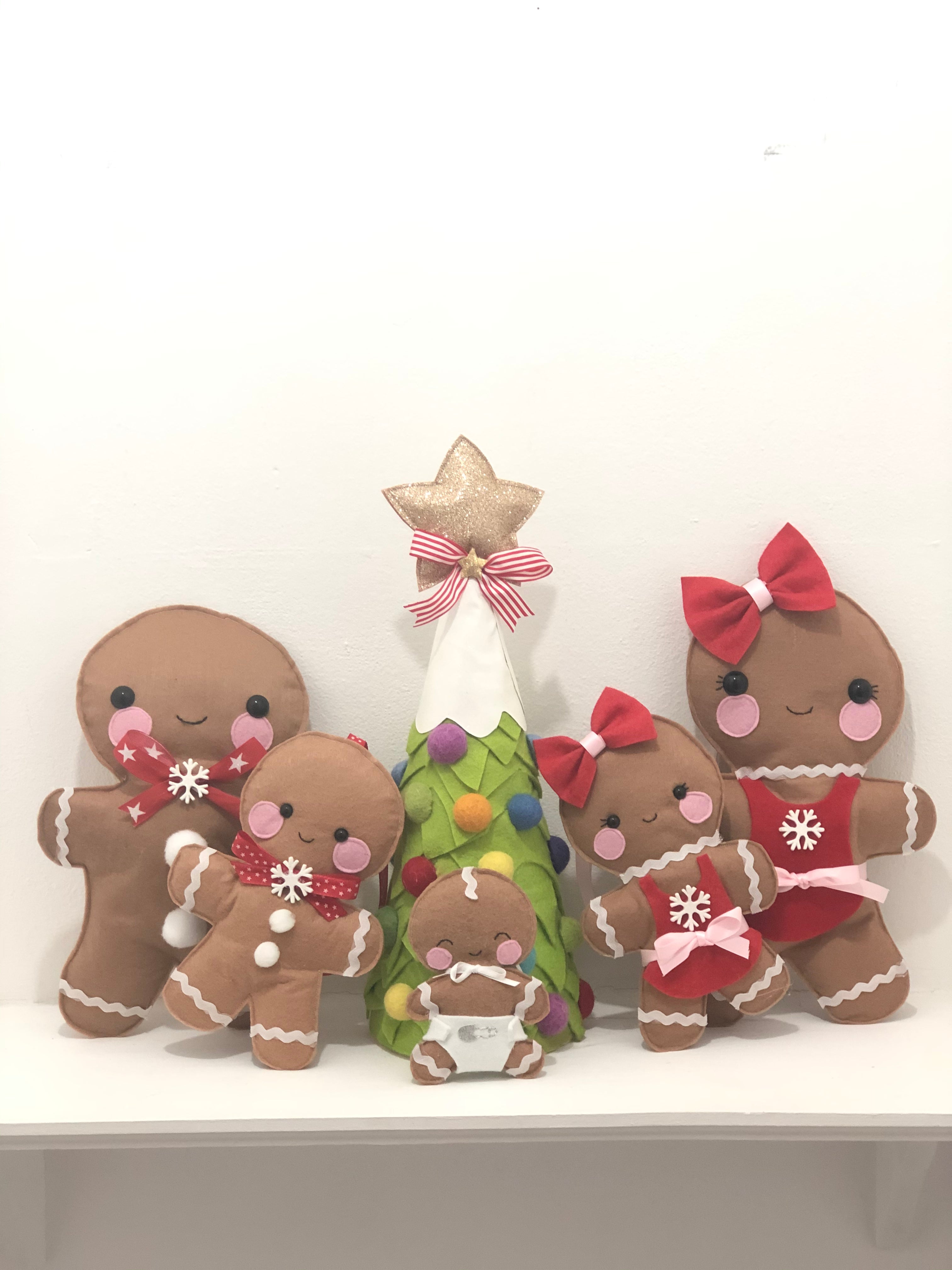 Mr Cinnamonsocks Gingerbread Family