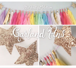 Set of Garland Pins