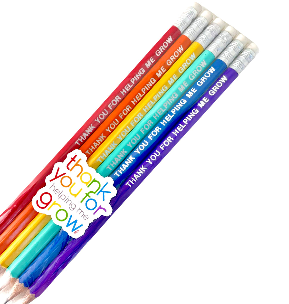 Teacher Rainbow Pencil Set