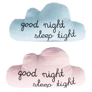 Good Night Sleep Tight Cloud Cushion