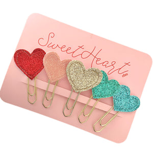 Sweetheart Paper Clip Set