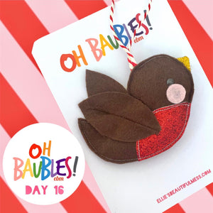 Day 16 • Batman Smells, Robin laid an egg