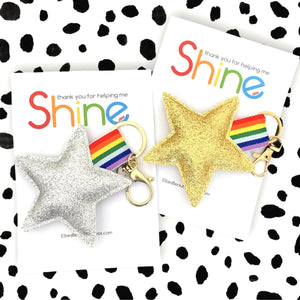 Teacher Star Keyring