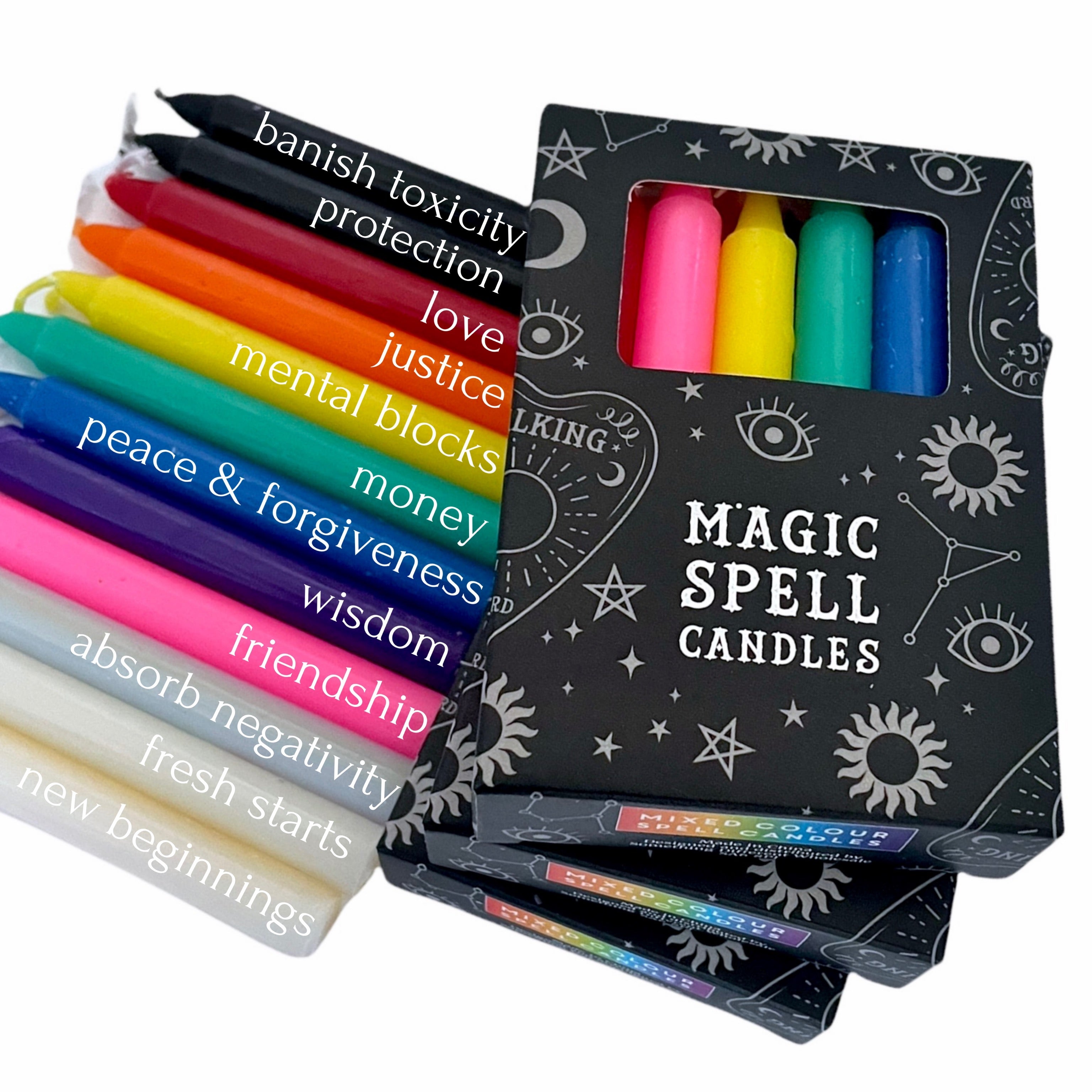 Magick Spell Colour Candles